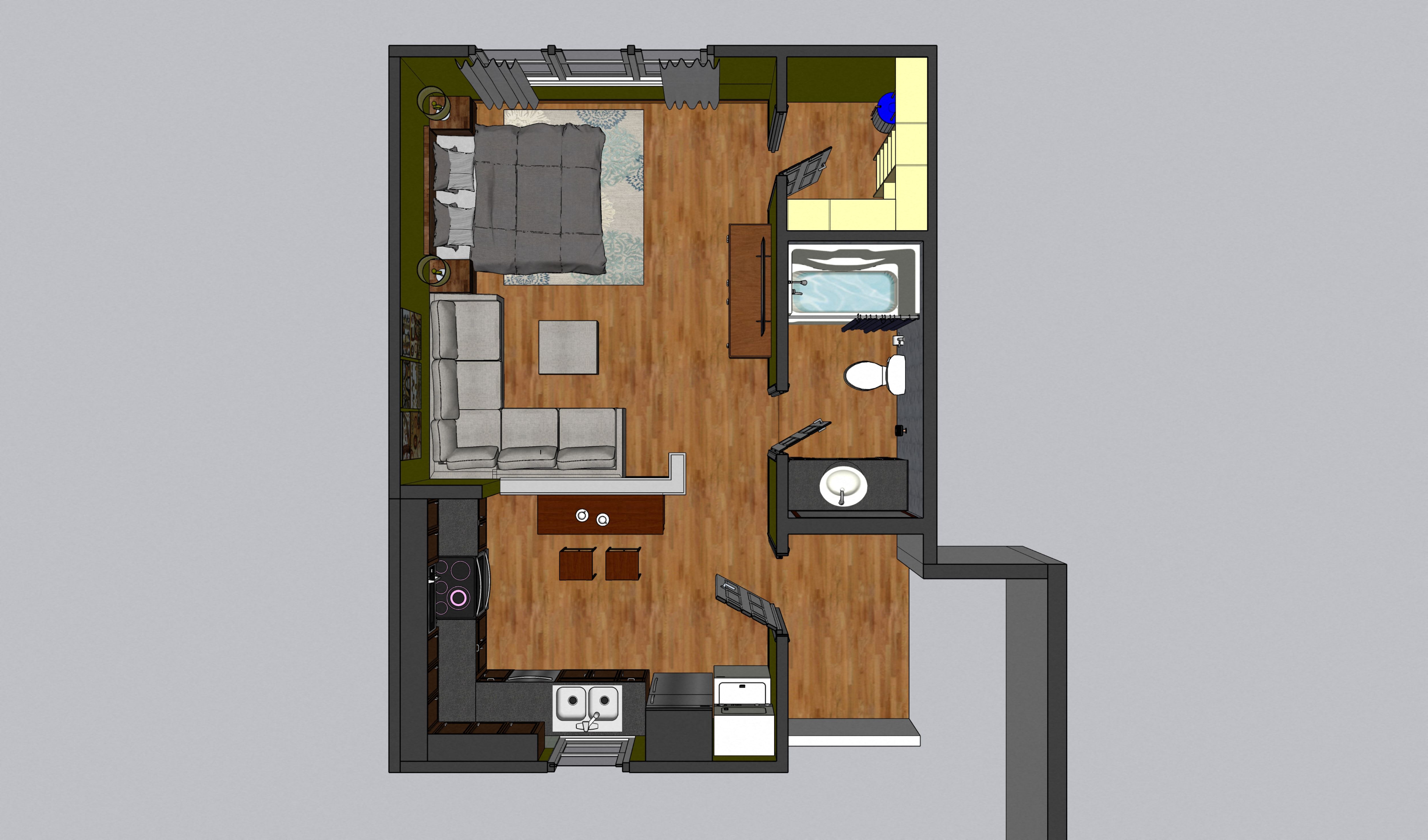 Studio Floorplan image